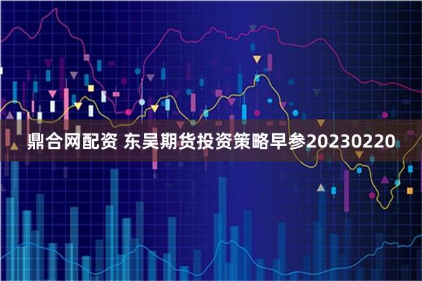 鼎合网配资 东吴期货投资策略早参20230220